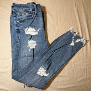 Express Distressed Jeans